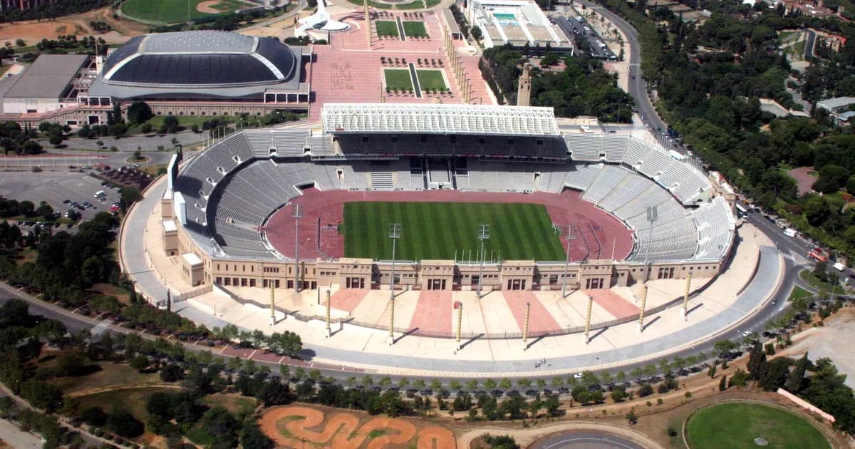 Estadio Olímpico Lluís Companys, estadio del Barcelona