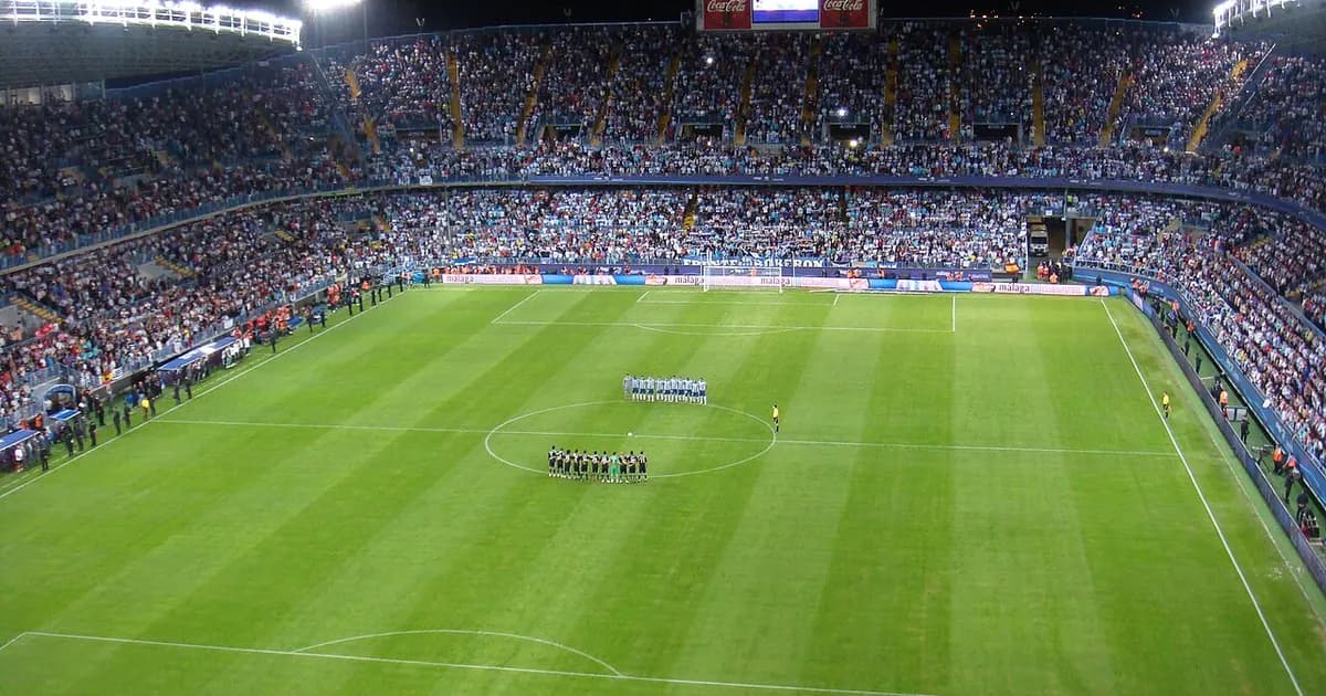 Estadio La Rosaleda, estadio del Málaga