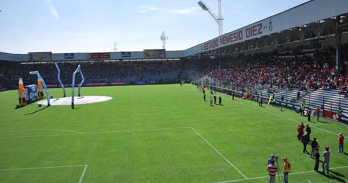 Estadio Nemesio Diez, estadio del Toluca
